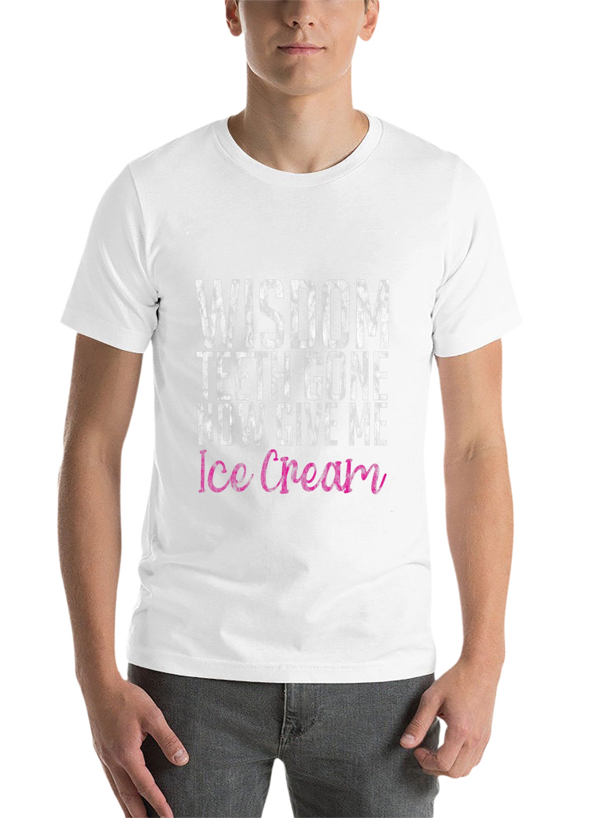 Wisdom Teeth Ice Cream Funny Graphic Tee