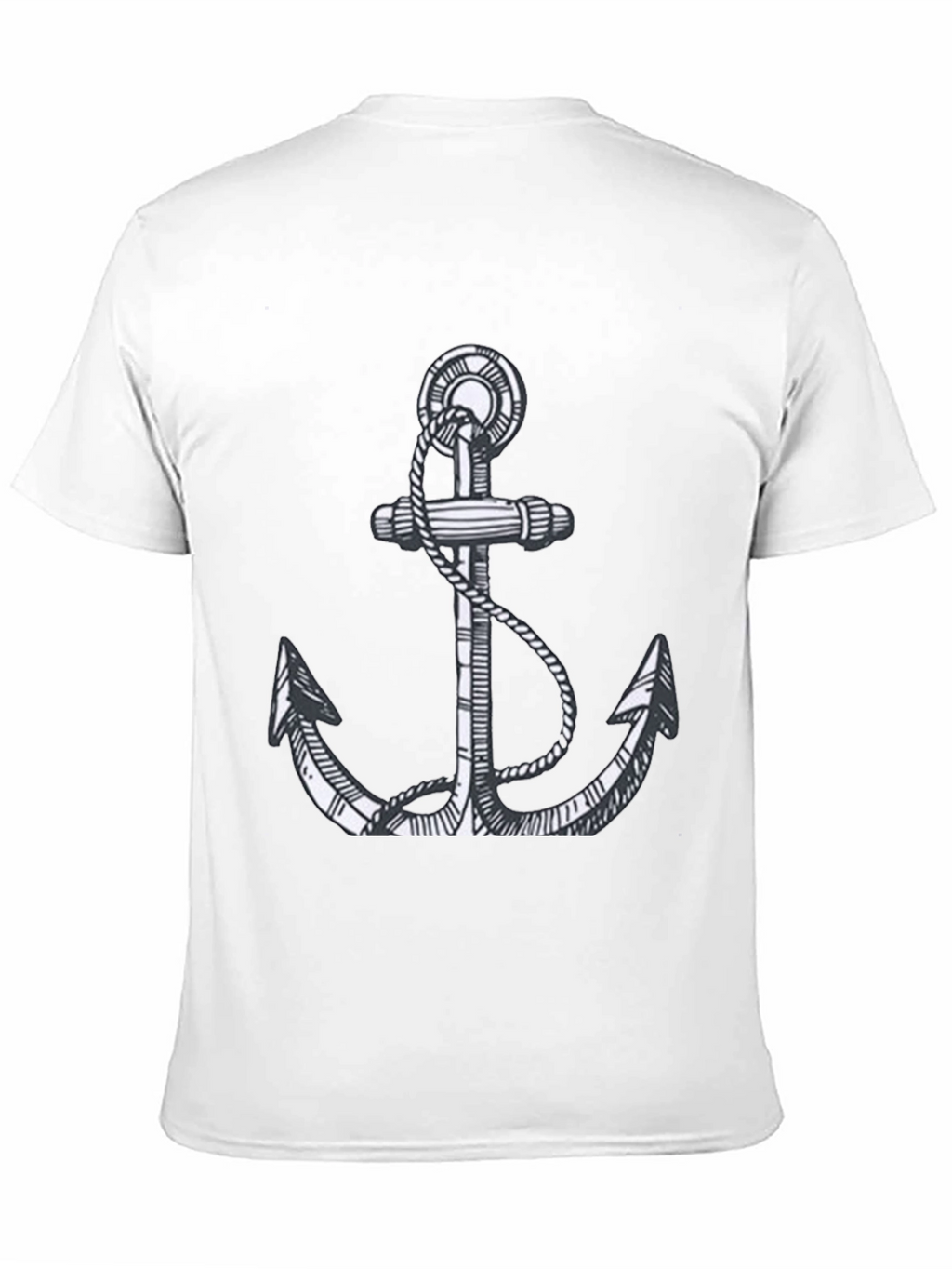 Anchor Graphic Tee - Classic Nautical Style