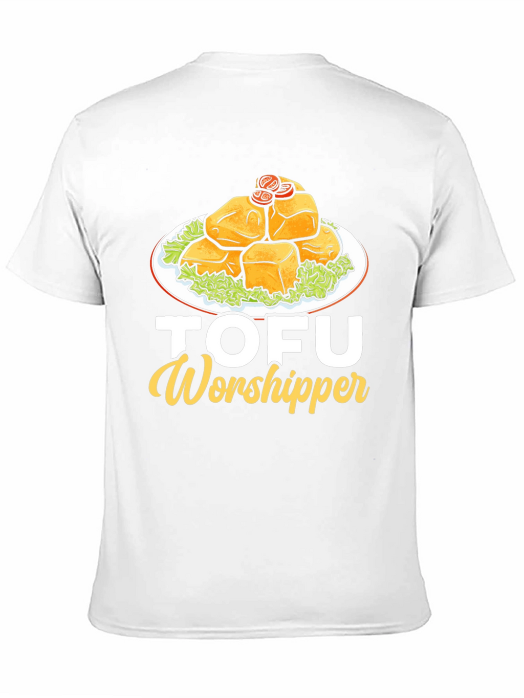 Tofu Worshipper Graphic T-Shirt - Vegan Friendly Apparel