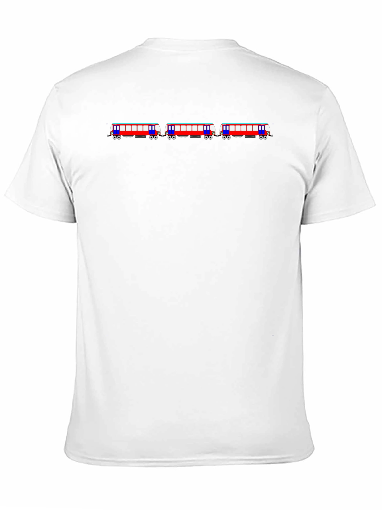 Train Graphic Black T-Shirt