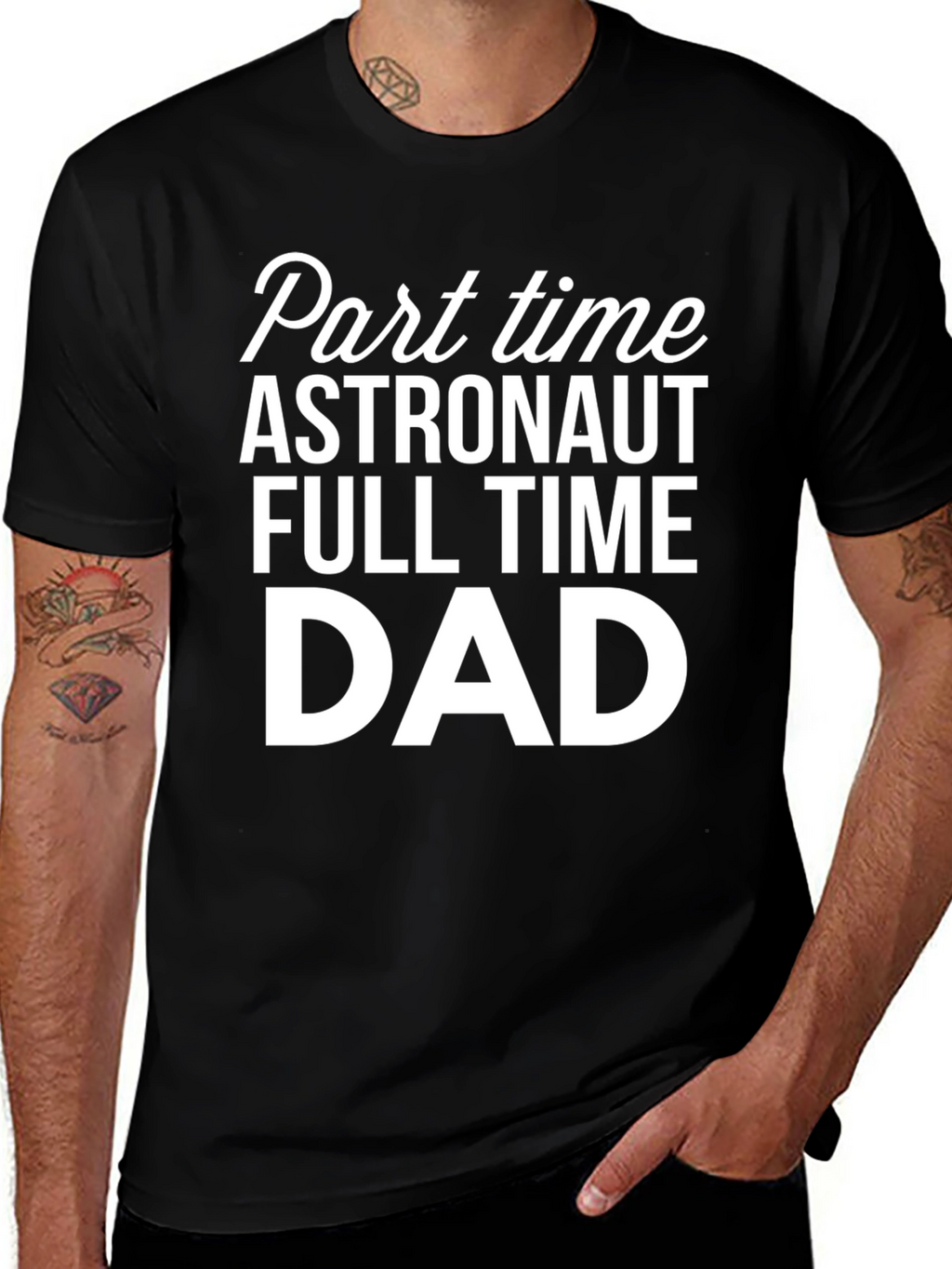 Astronaut Dad T-Shirt - Funny Fathers Day Gift