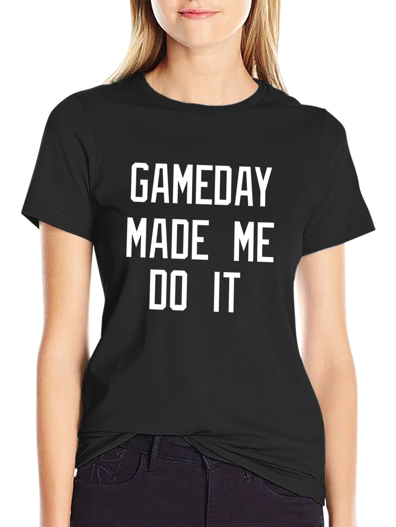 Gameday Made Me Do It Graphic Tee