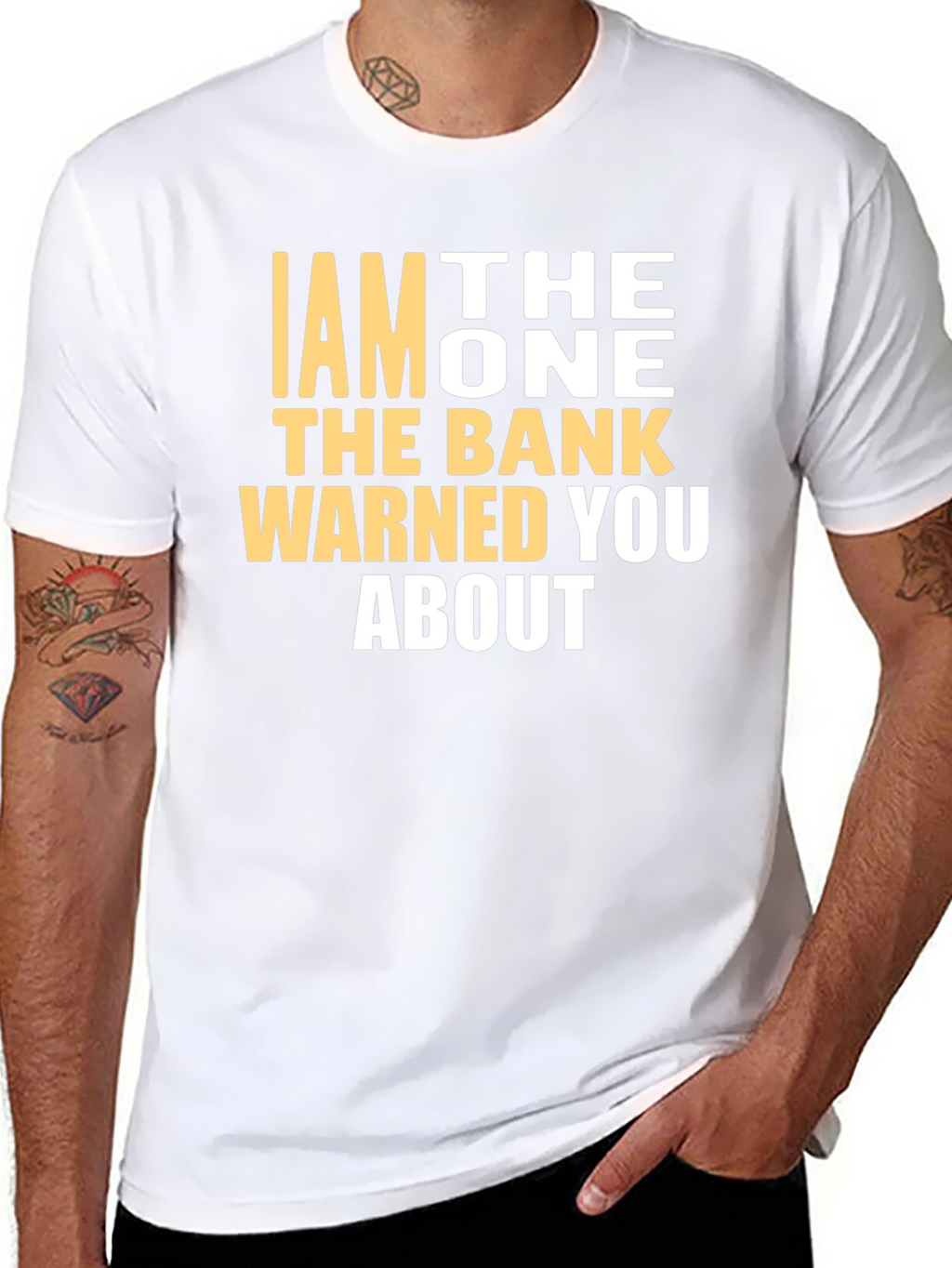 I AM THE ONE T-Shirt - Funny Warning Tee