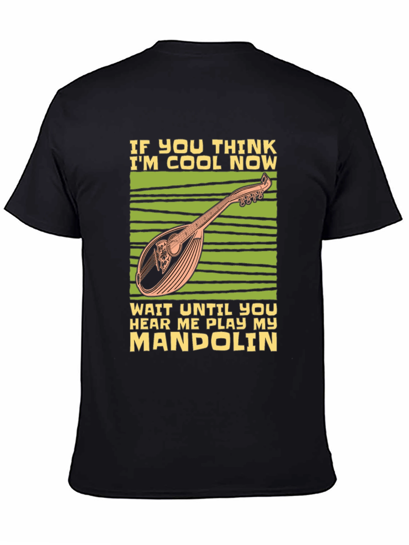 Cool Mandolin Player T-Shirt
