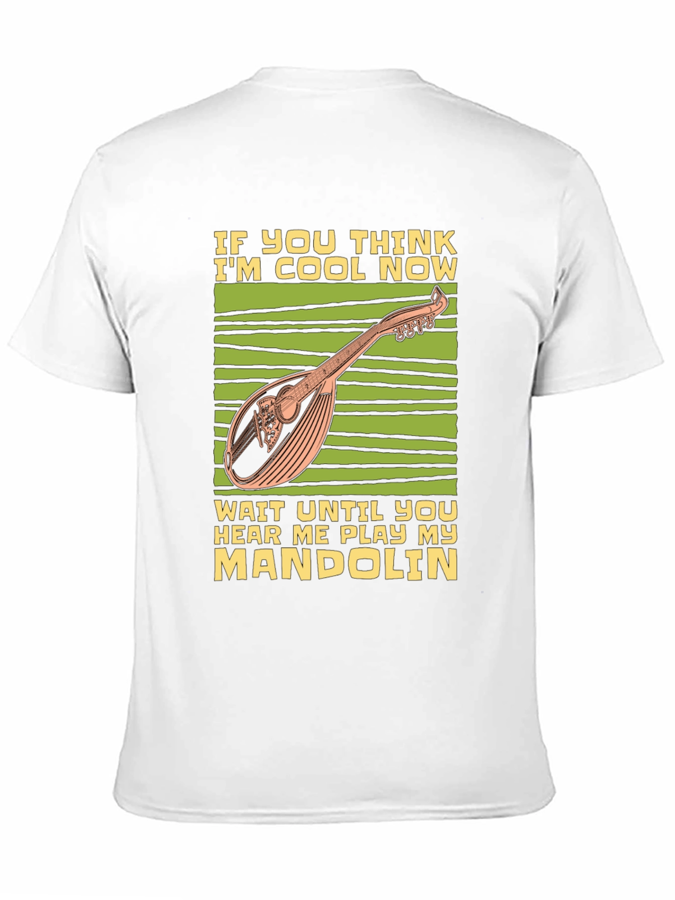 Cool Mandolin Player T-Shirt