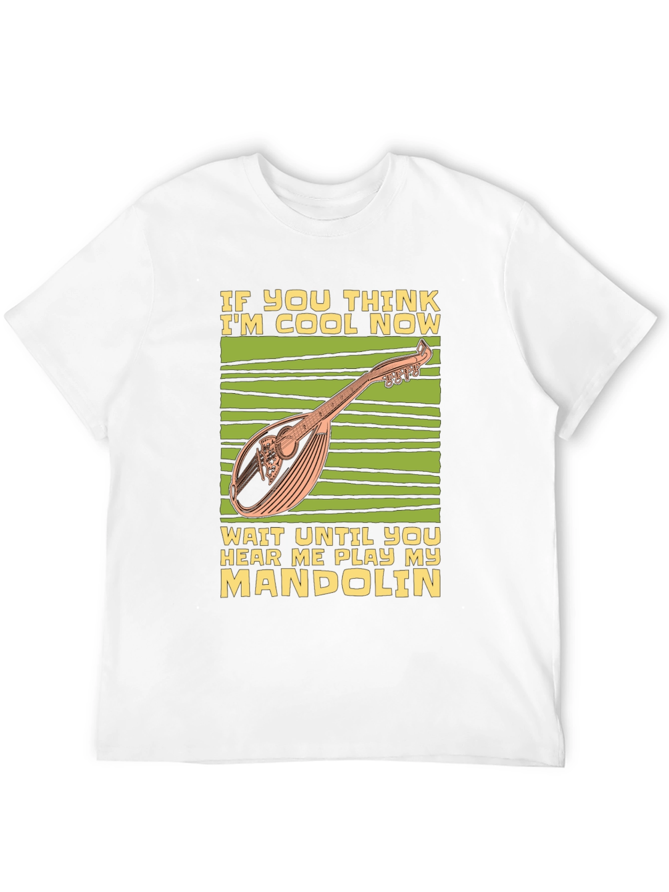 Cool Mandolin Player T-Shirt