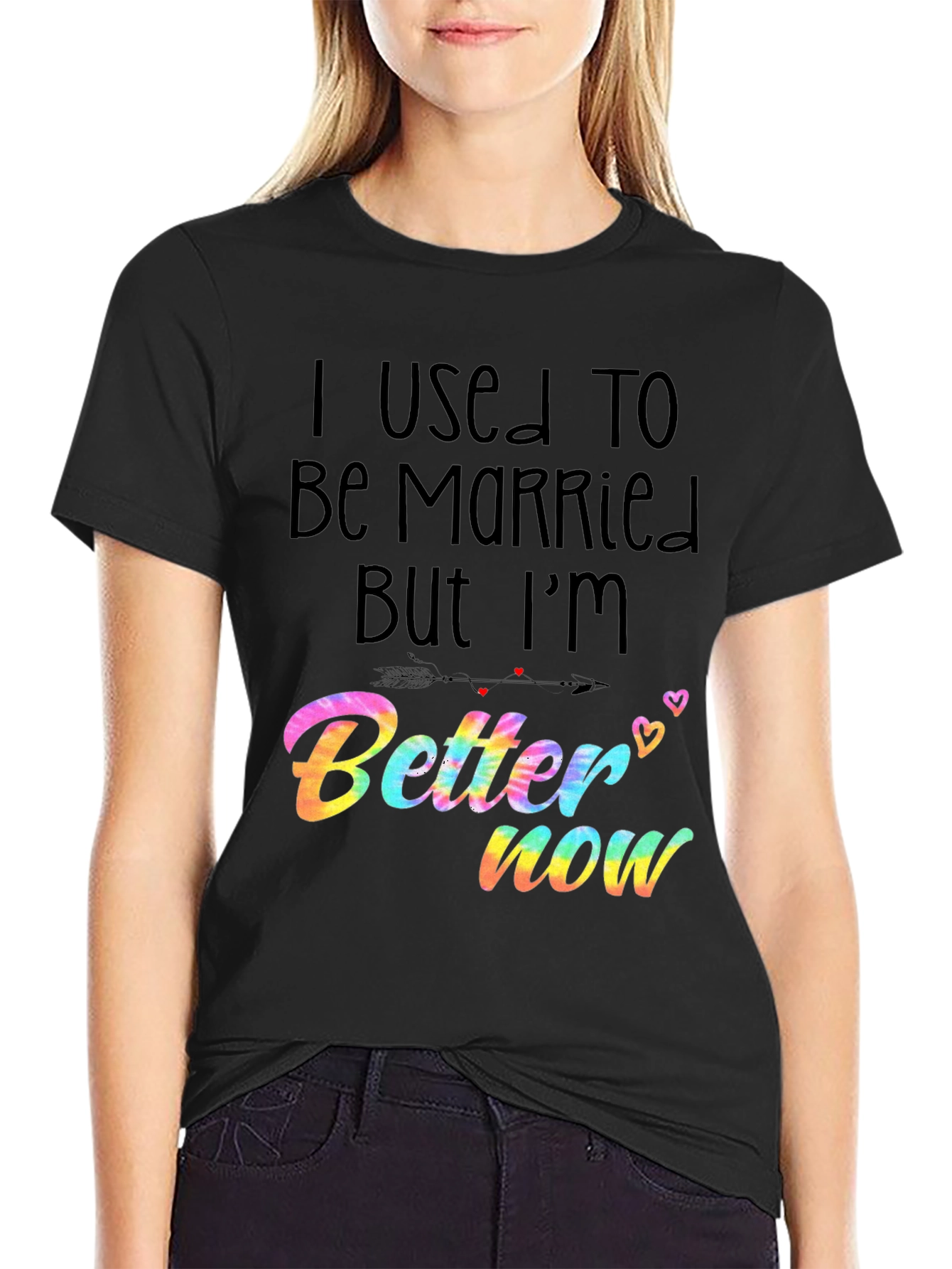 Divorced Life Tee: I Used To Be Married Better Now T-Shirt