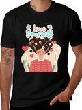 Love Yourself Graphic Tee - Black Unisex T-Shirt
