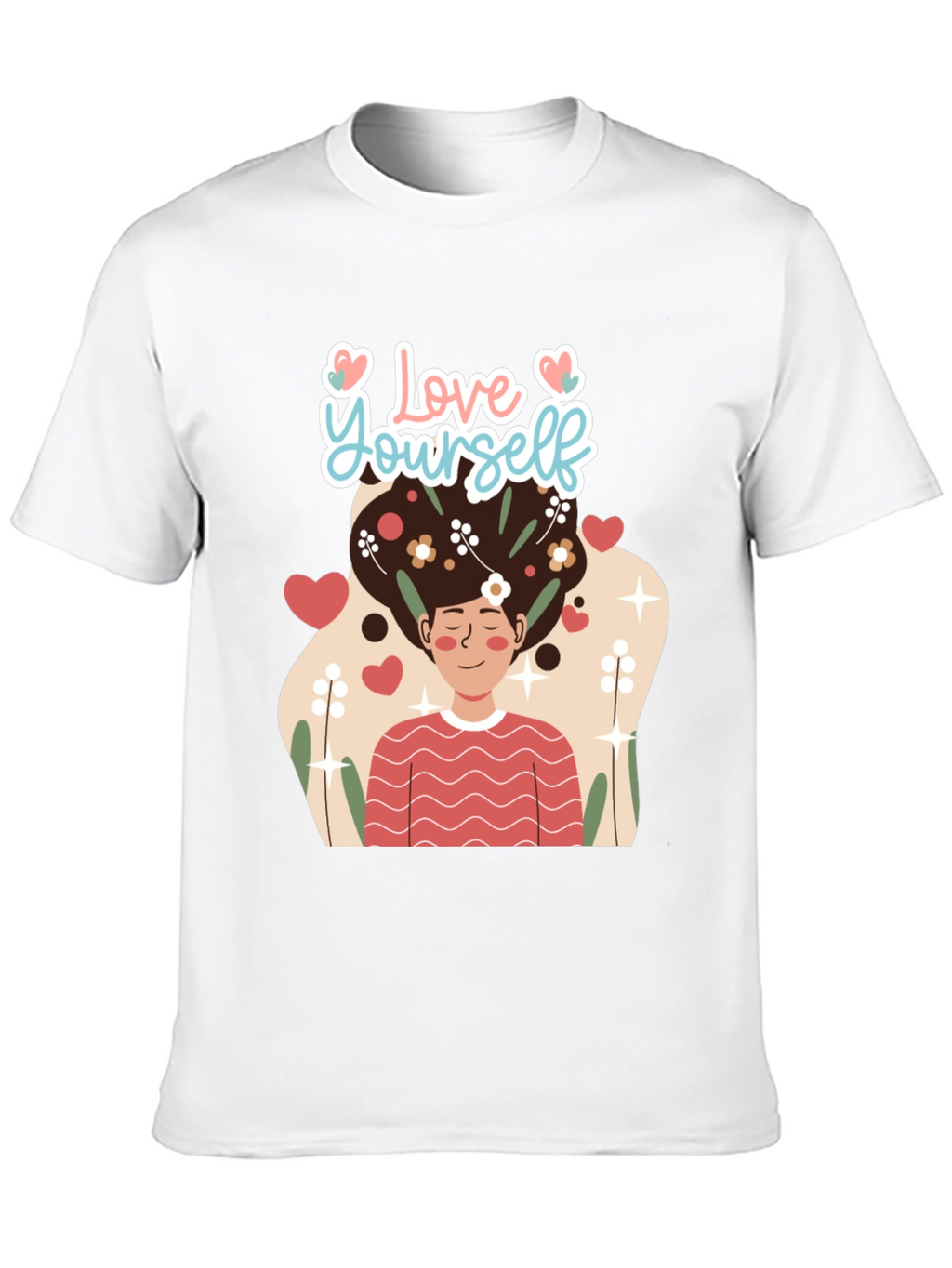 Love Yourself Graphic Tee - Black Unisex T-Shirt