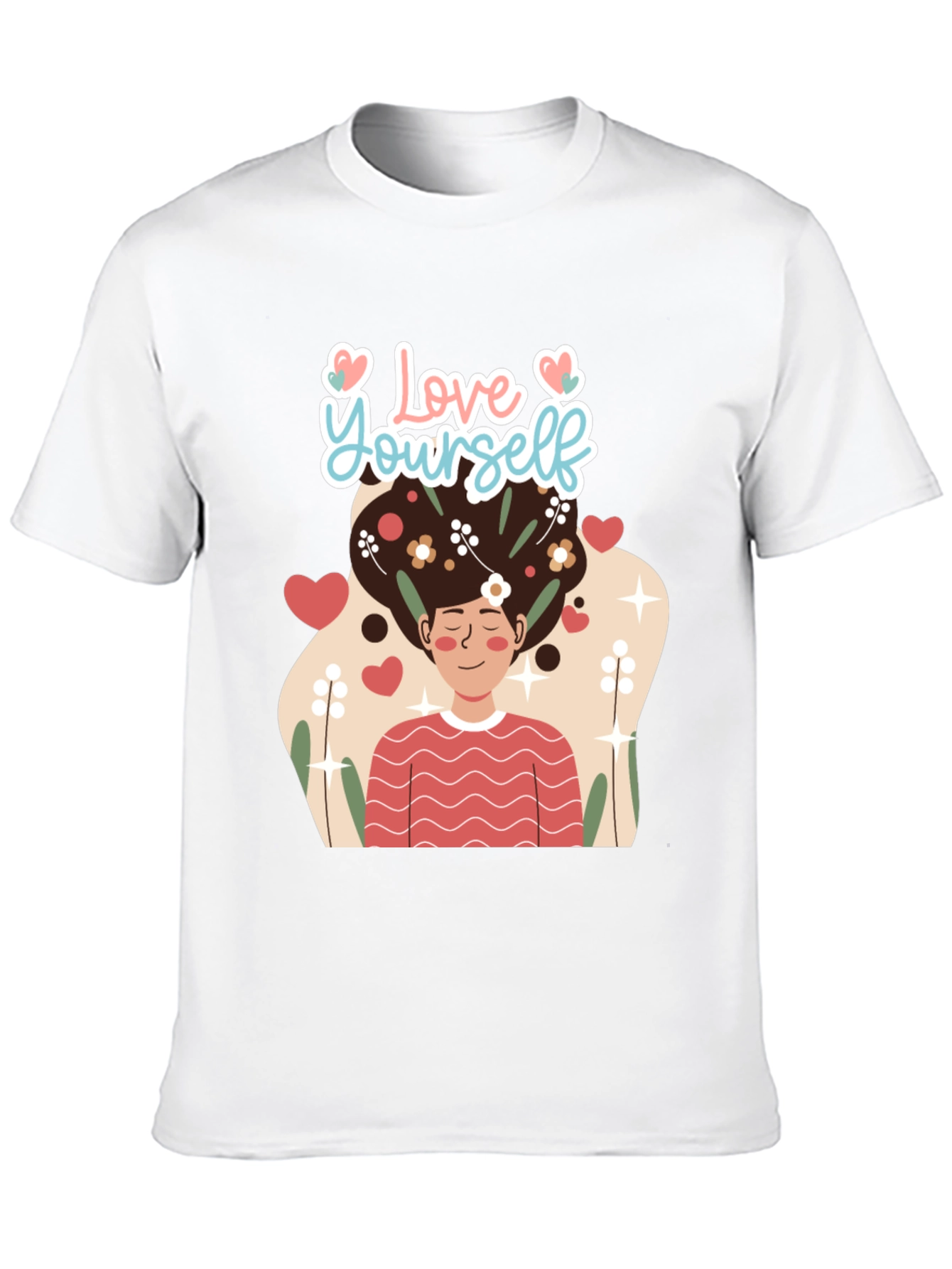 Love Yourself Graphic Tee - Black Unisex T-Shirt