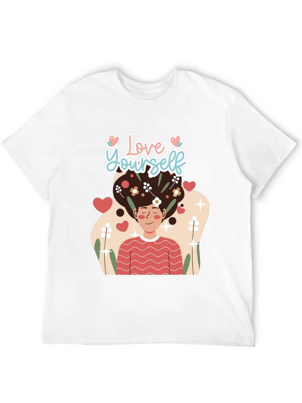 Love Yourself Graphic Tee - Black Unisex T-Shirt