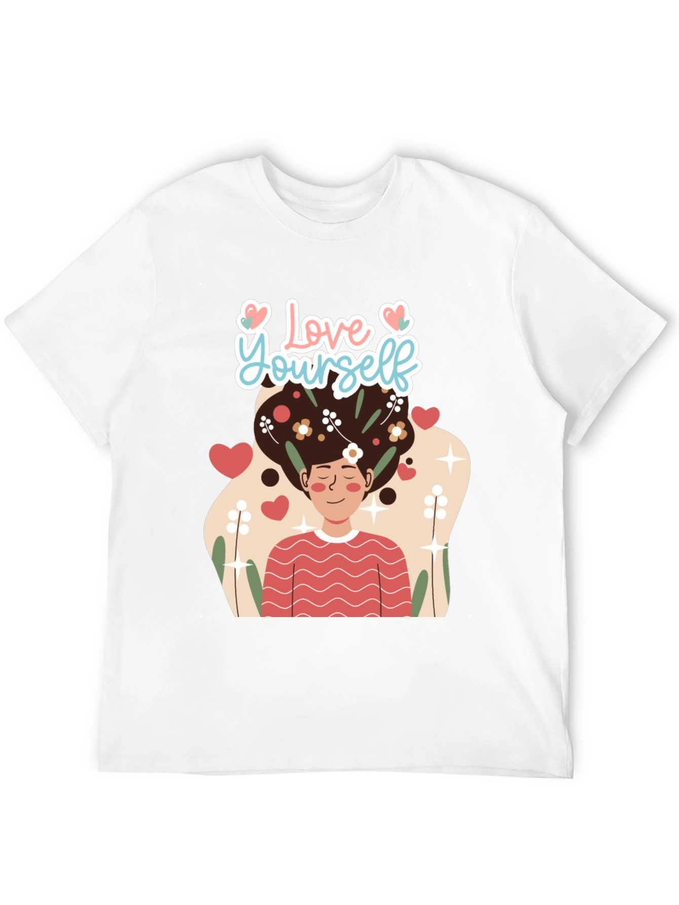 Love Yourself Graphic Tee - Black Unisex T-Shirt