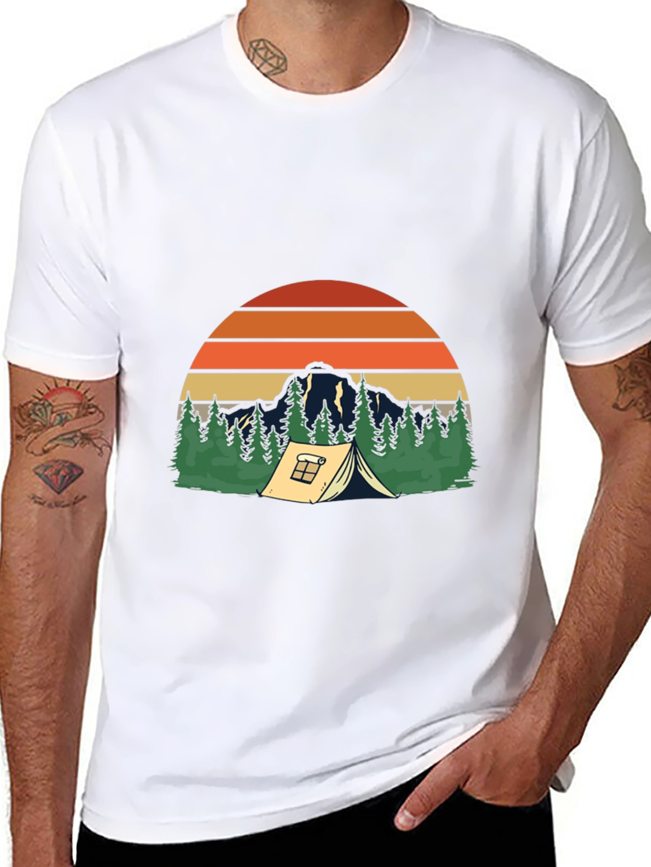 Retro Camping T-Shirt - Adventure Ready!