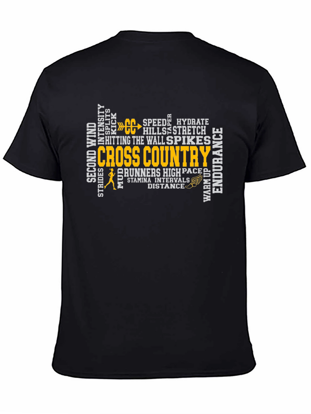 Cross Country Runner Graphic Tee