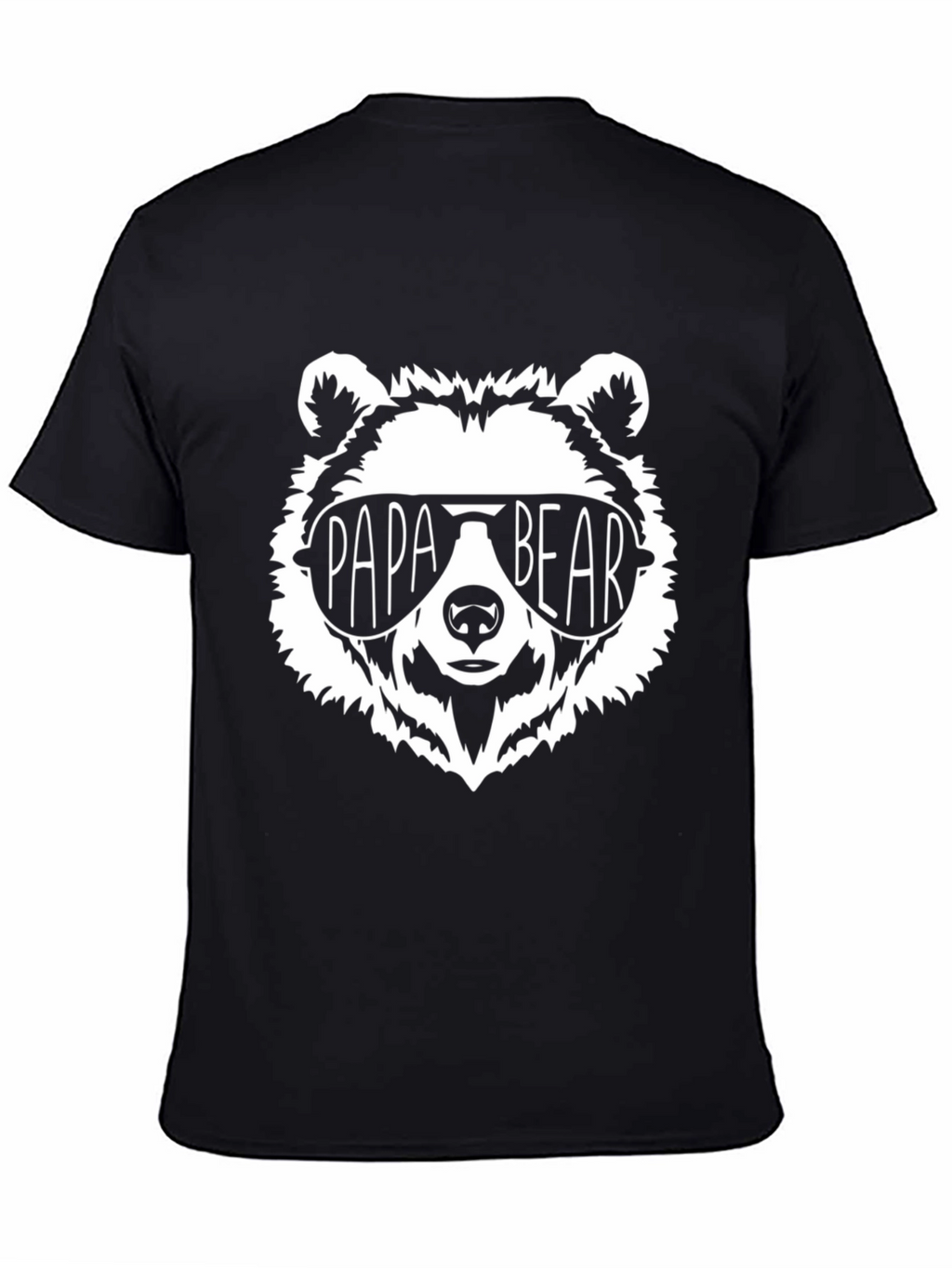 Papa Bear Graphic Tee - Cool Dad Shirt