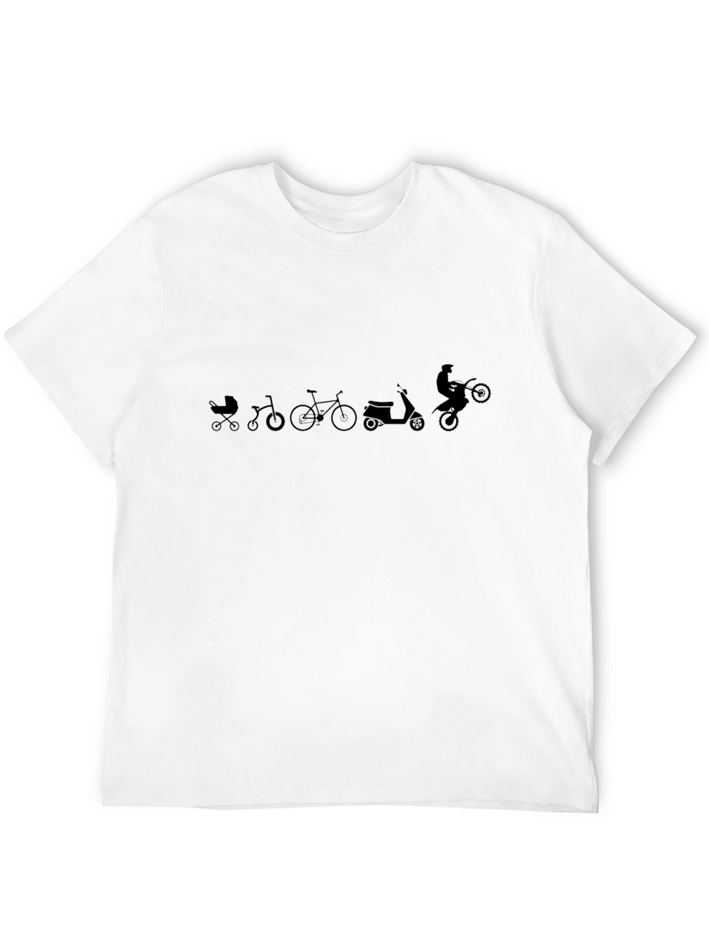 Evolution of Ride Black T-Shirt