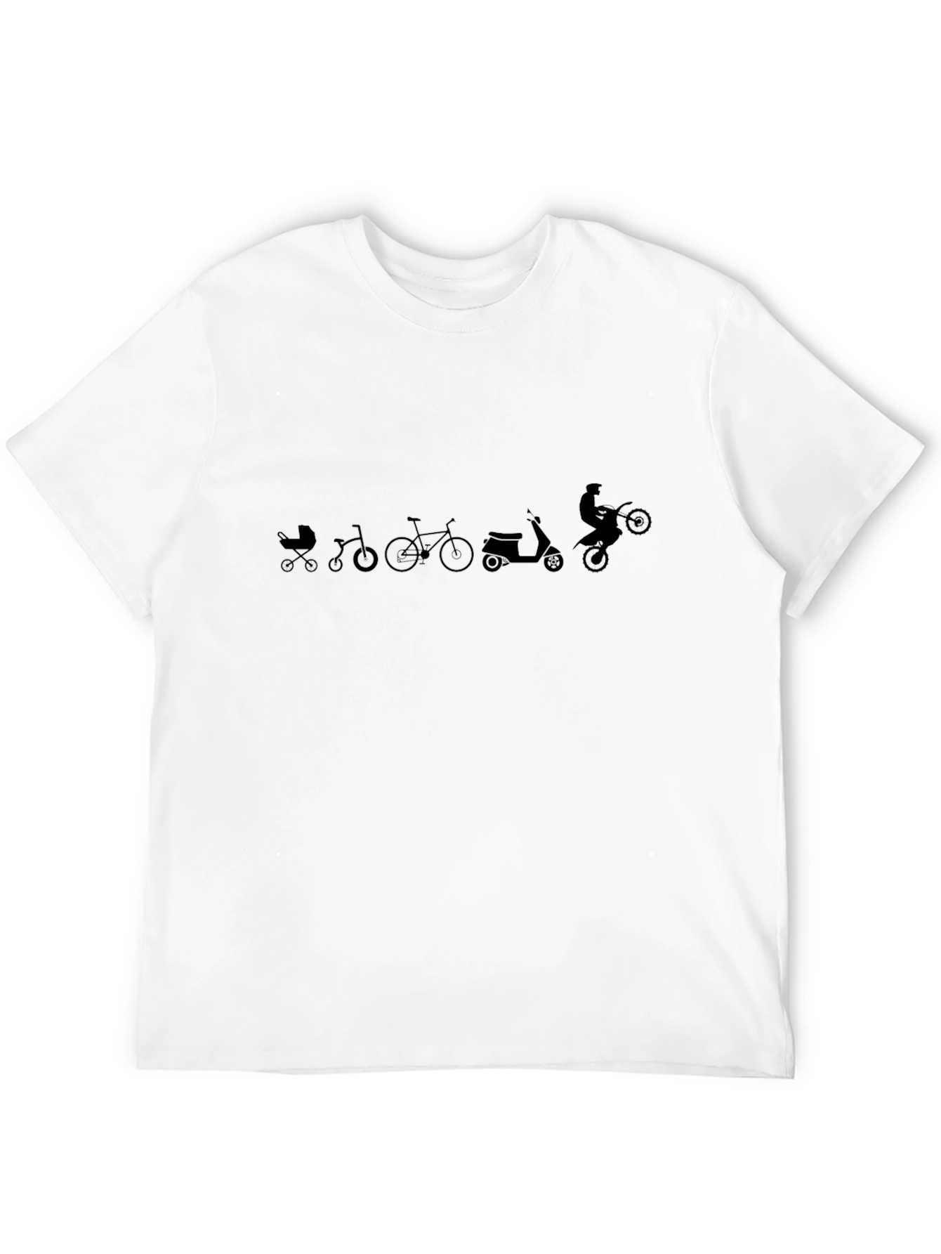 Evolution of Ride Black T-Shirt