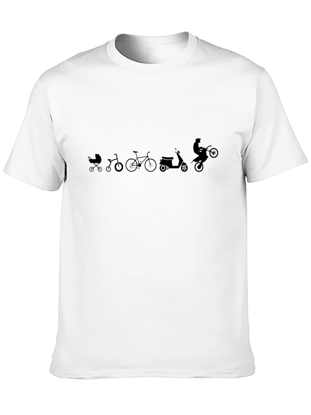 Evolution of Ride Black T-Shirt