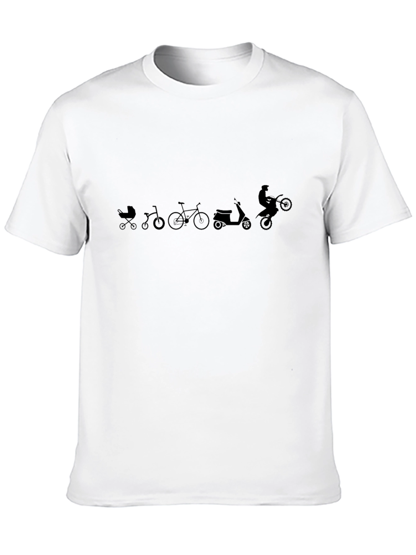 Evolution of Ride Black T-Shirt