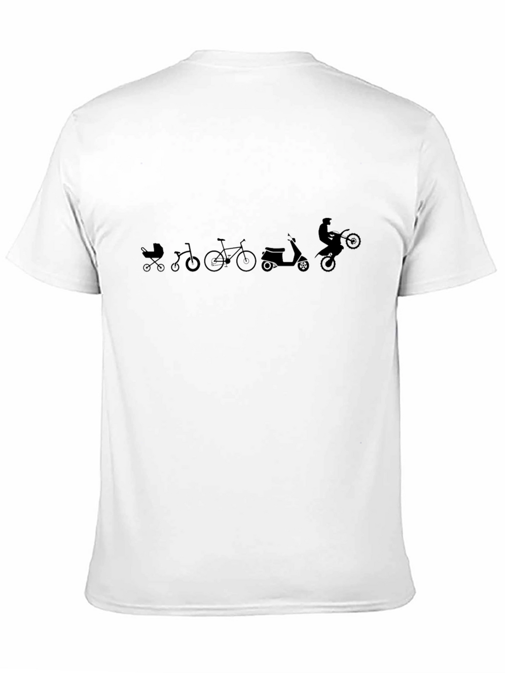 Evolution of Ride Black T-Shirt