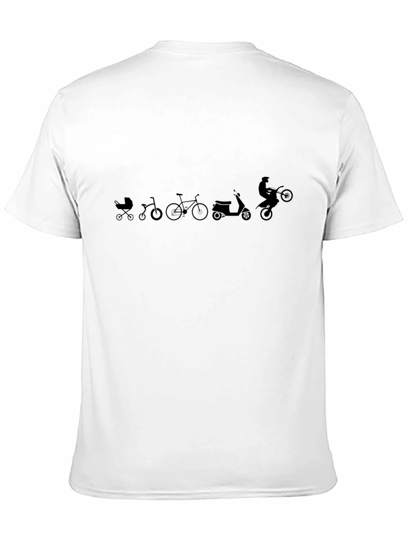 Evolution of Ride Black T-Shirt