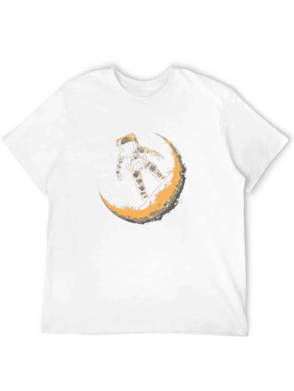 Astronaut Moon Ride Graphic T-Shirt