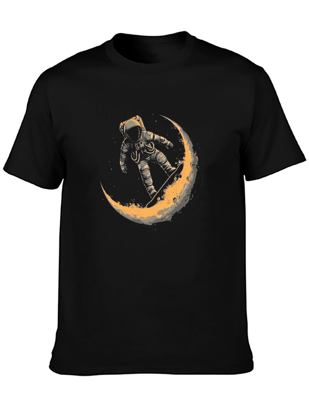 Astronaut Moon Ride Graphic T-Shirt