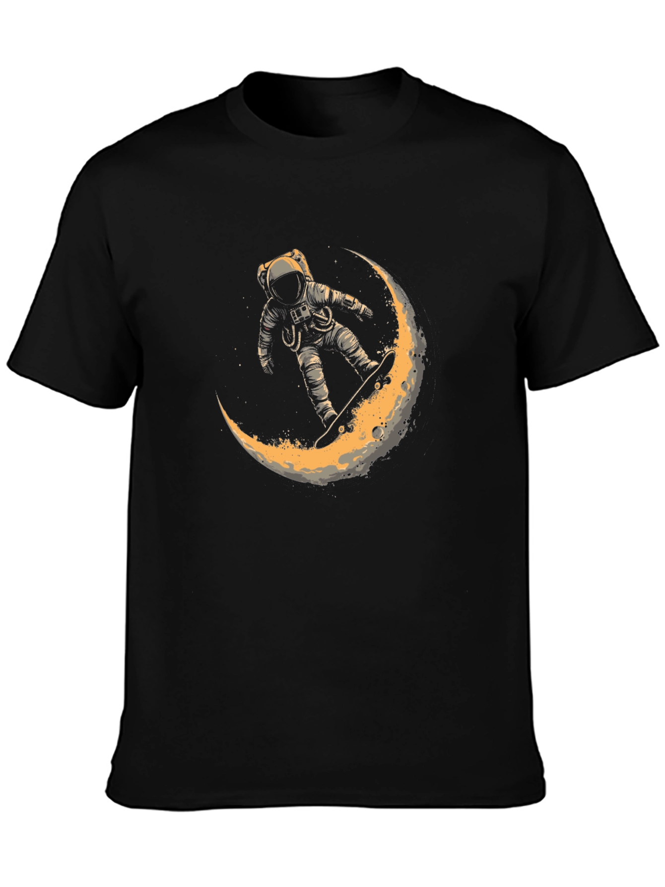 Astronaut Moon Ride Graphic T-Shirt