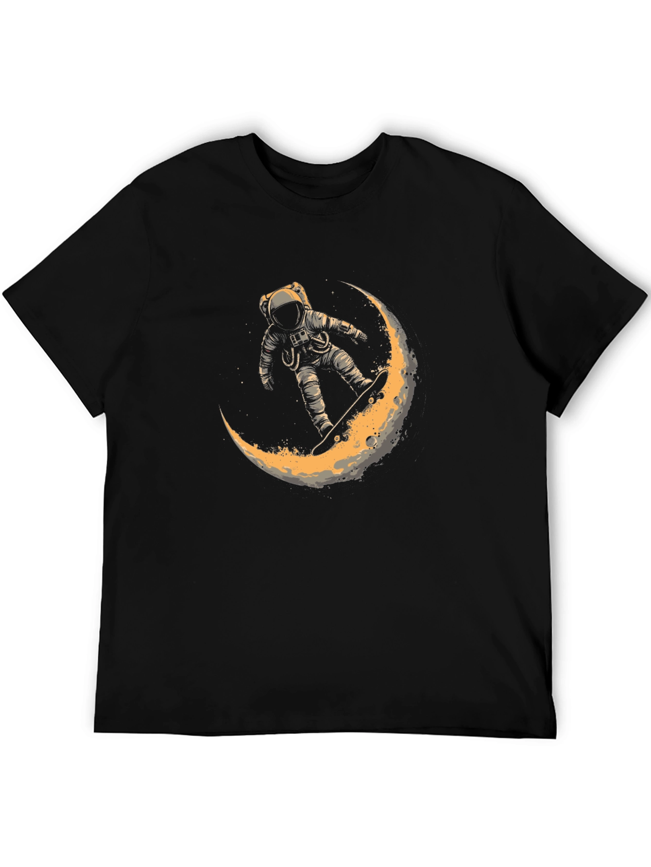 Astronaut Moon Ride Graphic T-Shirt