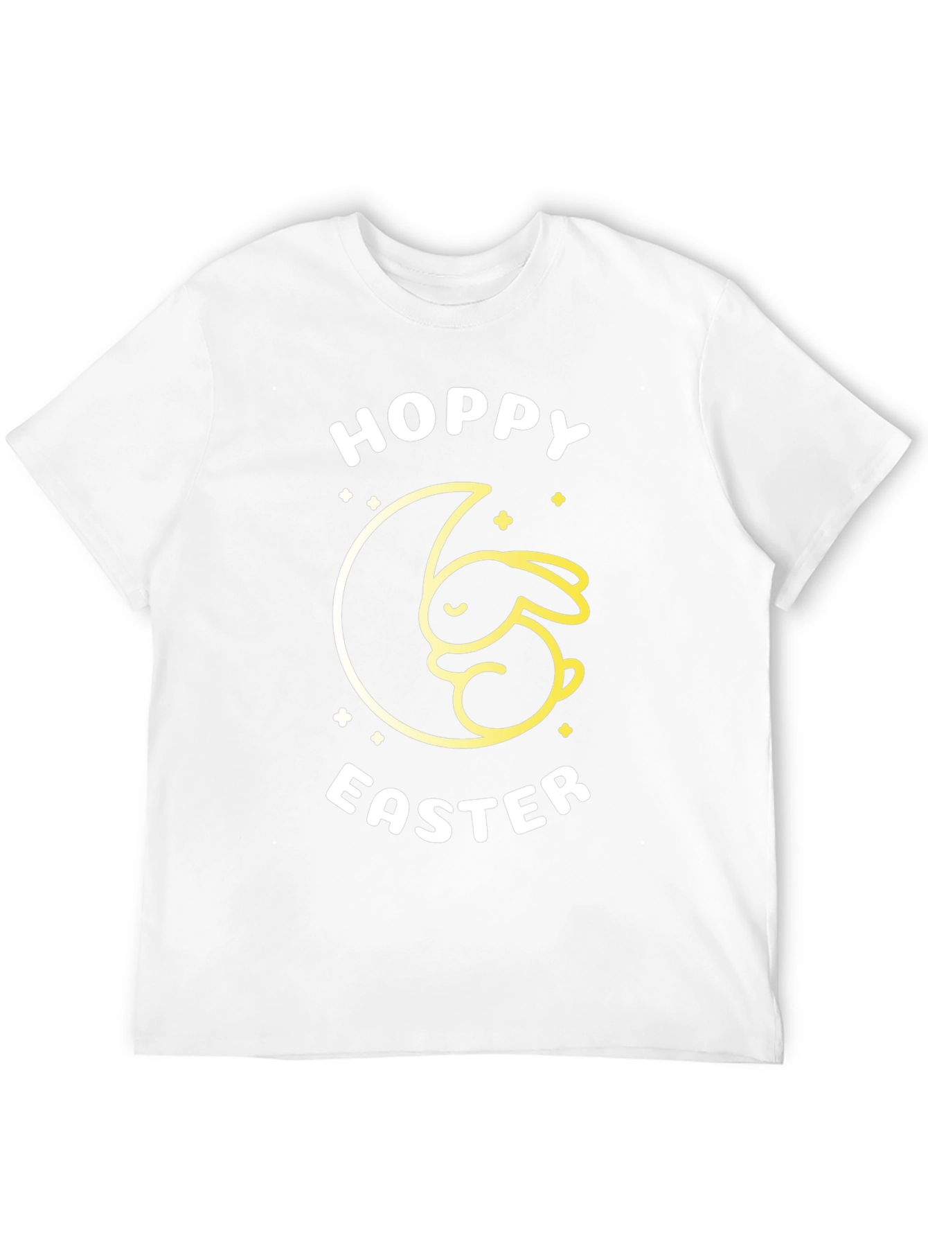 Hoppy Easter Black T-Shirt