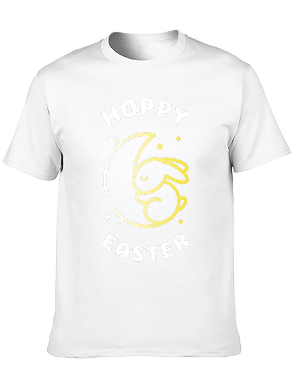 Hoppy Easter Black T-Shirt