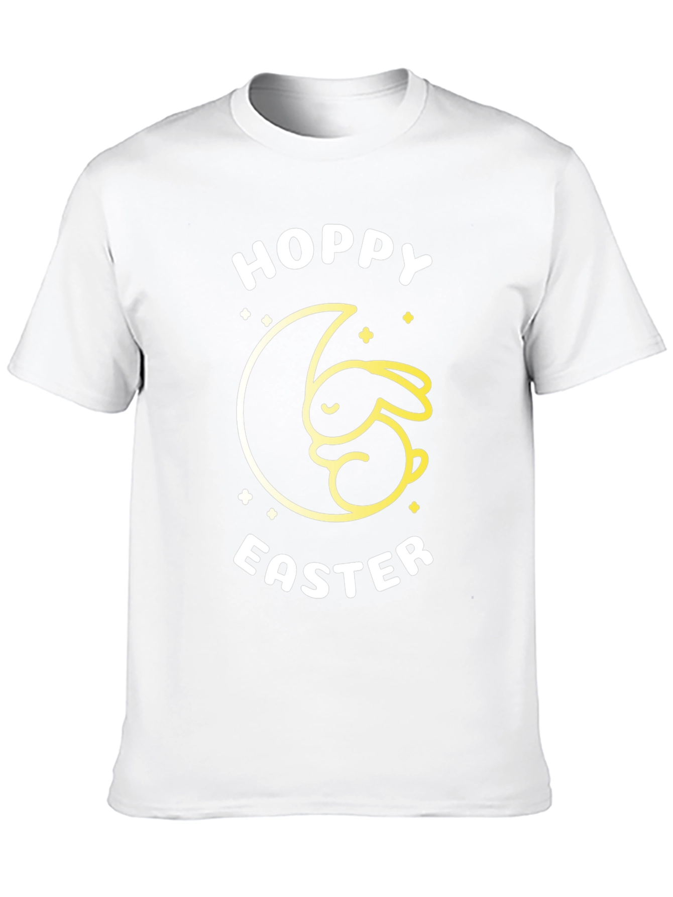 Hoppy Easter Black T-Shirt