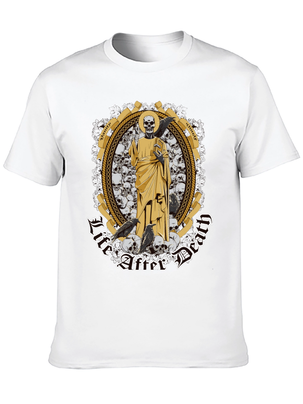 Life After Death Skeleton Graphic Tee