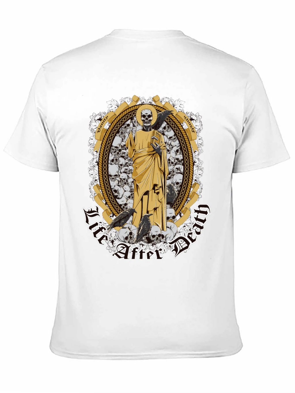 Life After Death Skeleton Graphic Tee