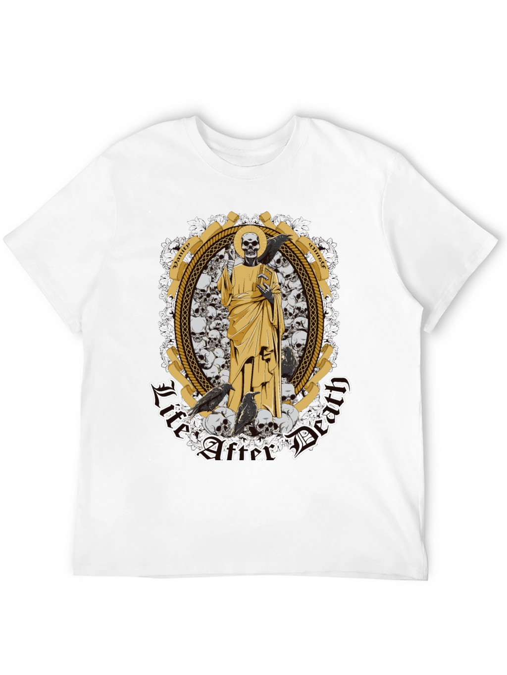 Life After Death Skeleton Graphic Tee