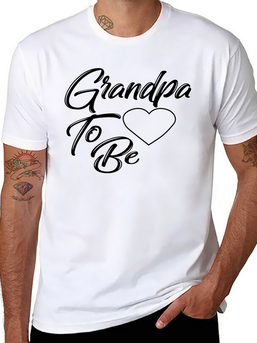 Grandpa To Be Graphic T-Shirt
