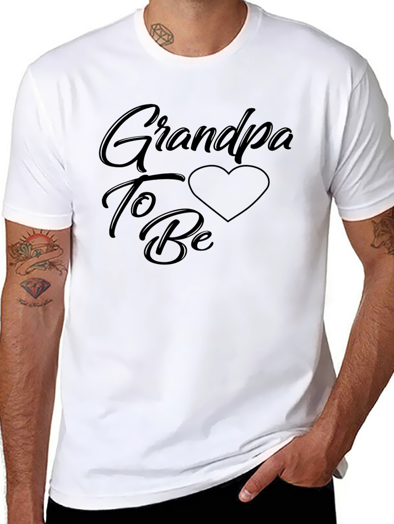Grandpa To Be Graphic T-Shirt