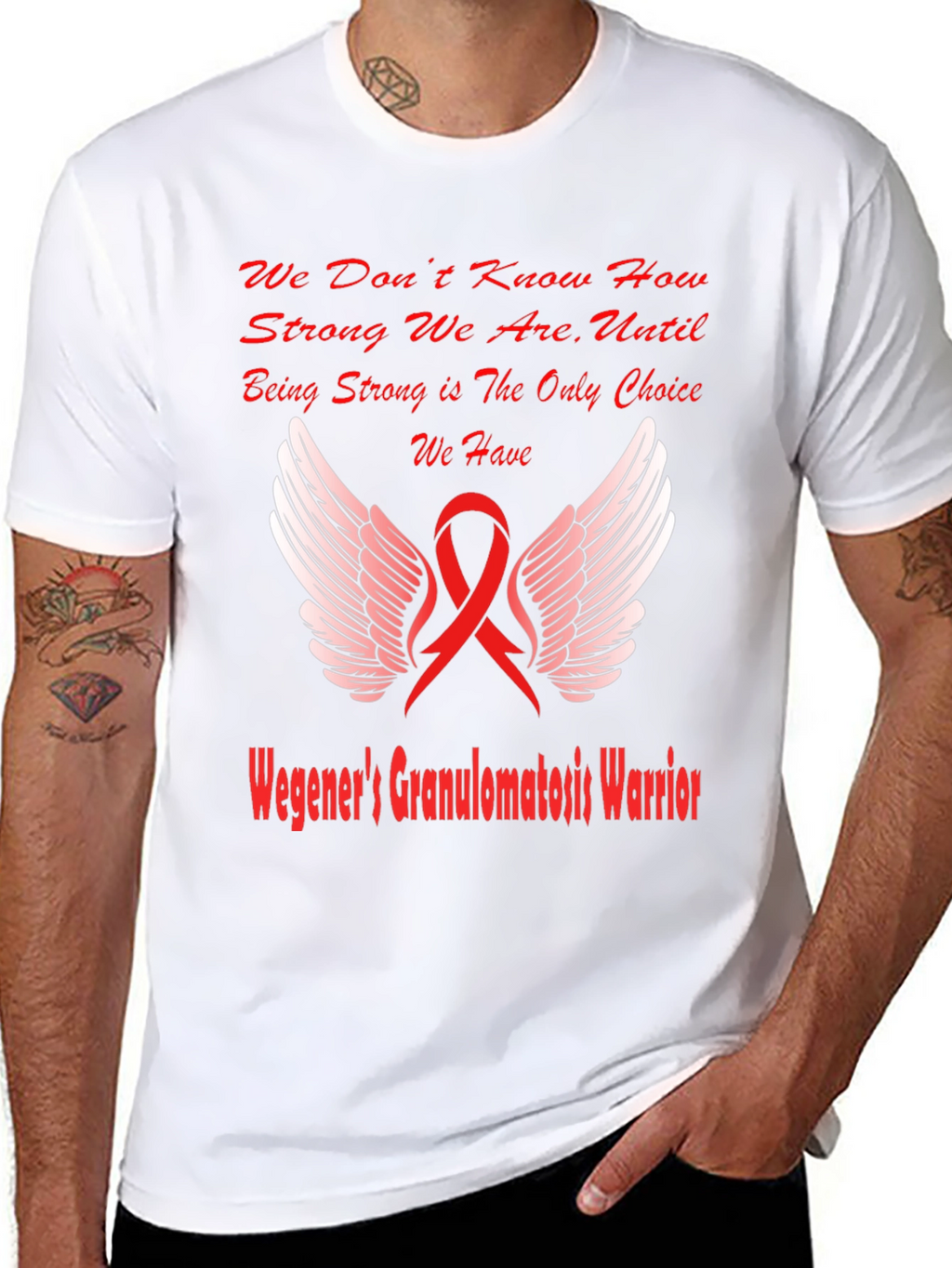 Wegeners Granulomatosis Warrior T-Shirt