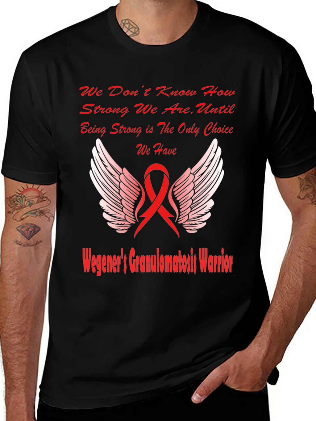 Wegeners Granulomatosis Warrior T-Shirt