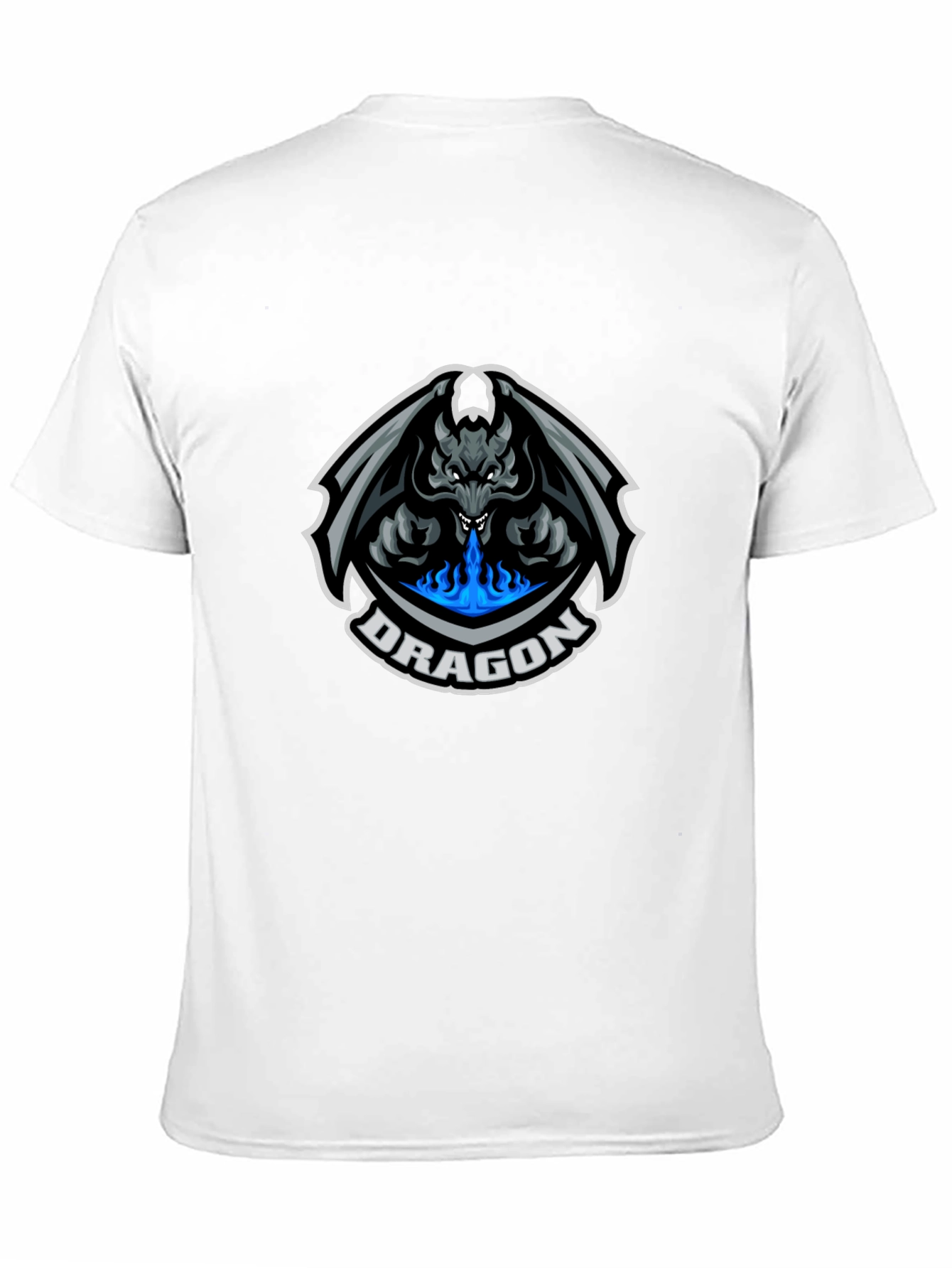 Dragon Graphic Tee - Black
