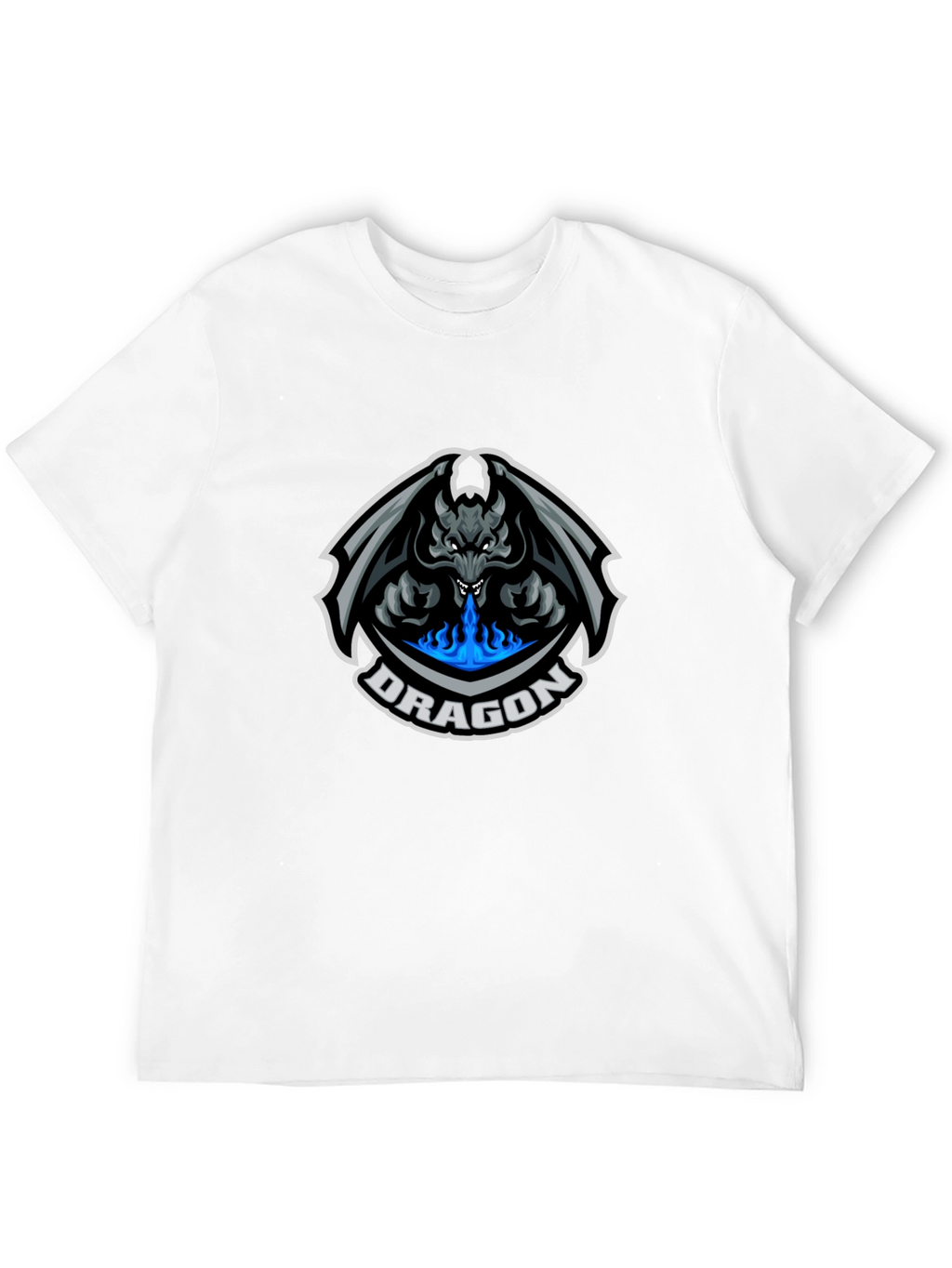 Dragon Graphic Tee - Black