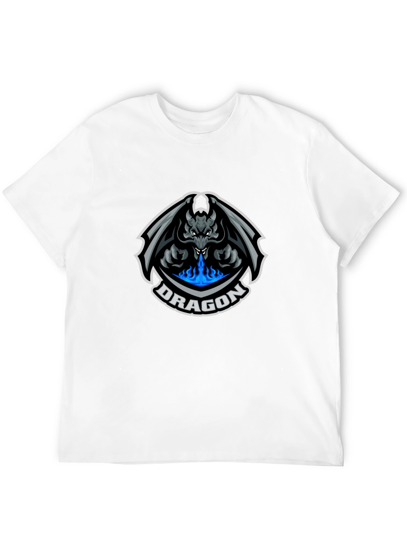 Dragon Graphic Tee - Black