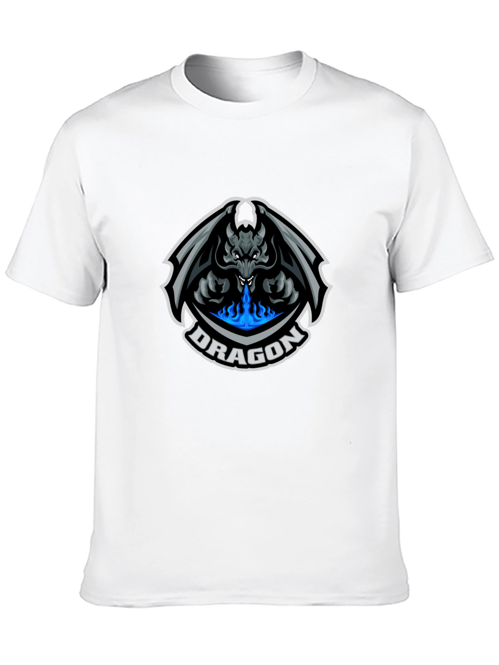 Dragon Graphic Tee - Black