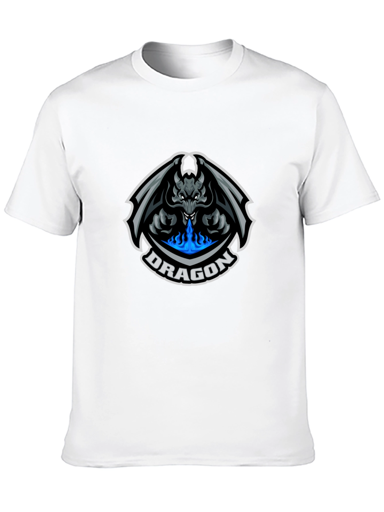 Dragon Graphic Tee - Black