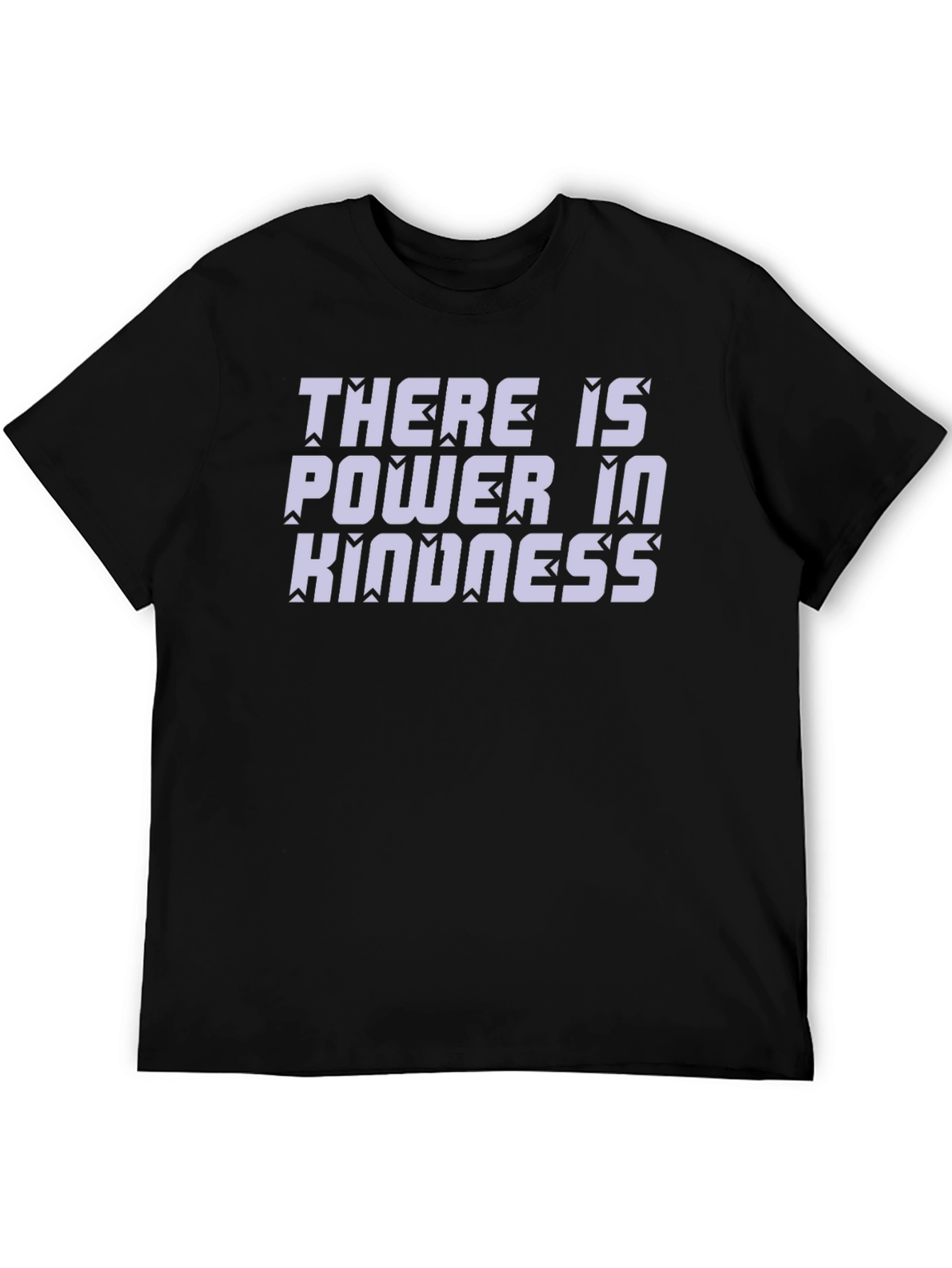 Power in Kindness Black Graphic Tee