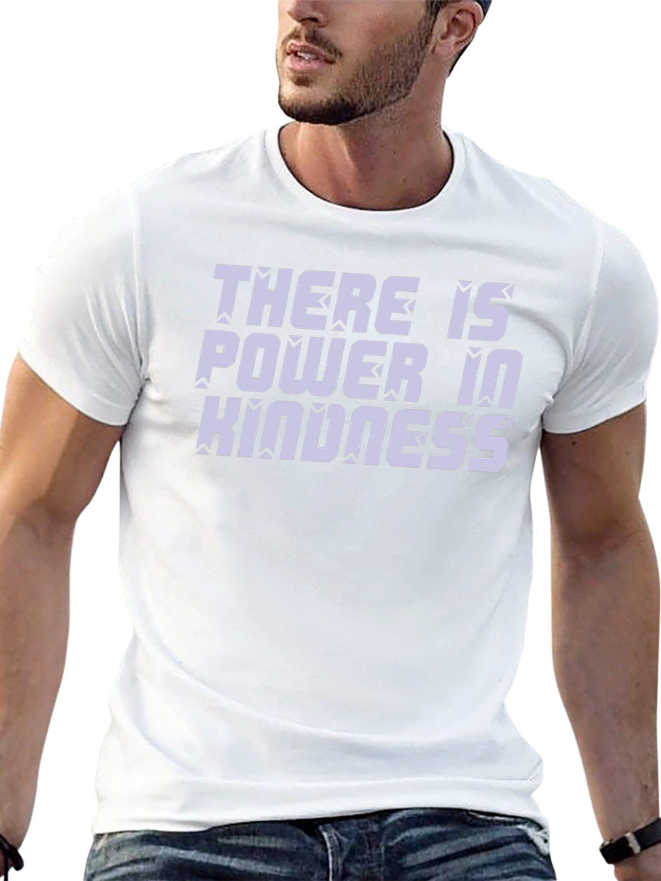 Power in Kindness Black Graphic Tee