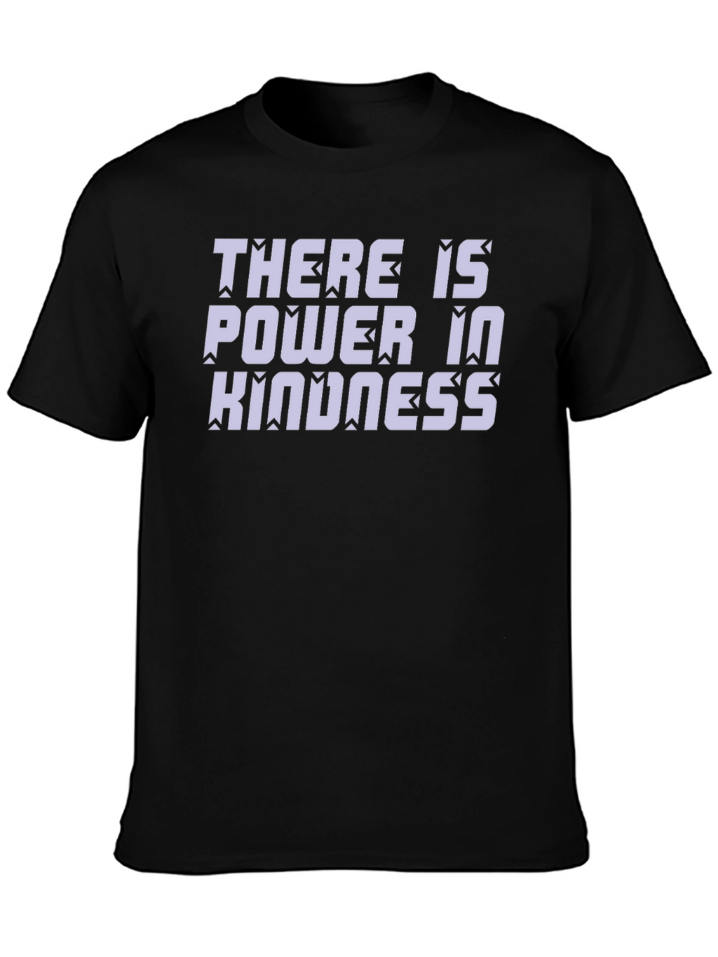 Power in Kindness Black Graphic Tee