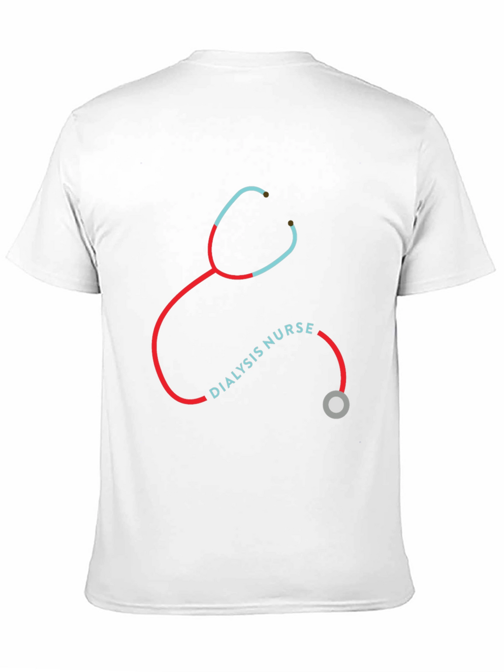 Dialysis Nurse Stethoscope Graphic Tee