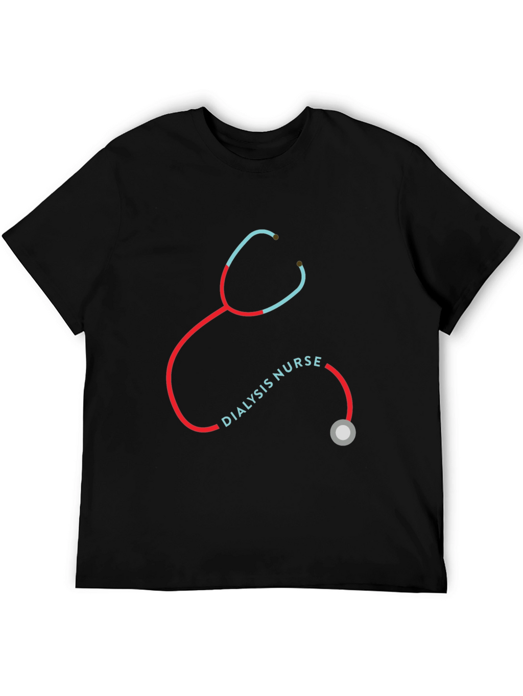 Dialysis Nurse Stethoscope Graphic Tee