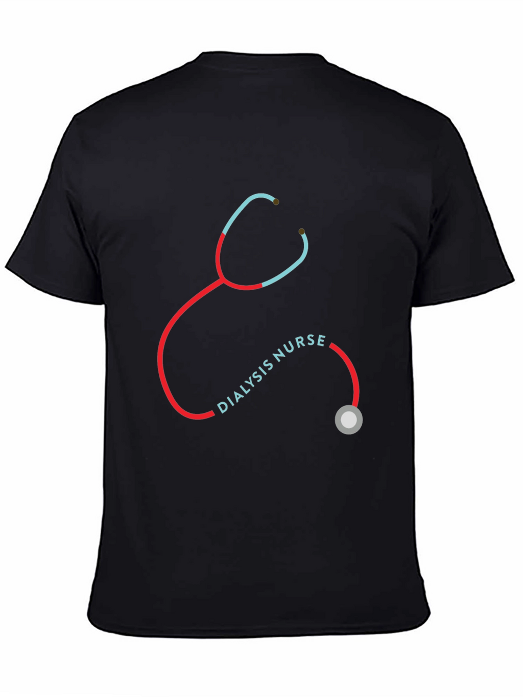 Dialysis Nurse Stethoscope Graphic Tee